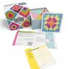 Embroidery Thread Granny Square Card Deck Braided Rope Knitting Kit  for Adults