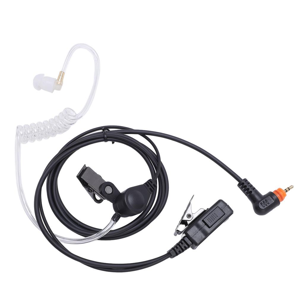 2 Way Radio Earpiece with Mic Wireless Surveillance Headpiece Acoustic Tube Headsetfor SL1M SL1K SL1600 SL300 SL7500