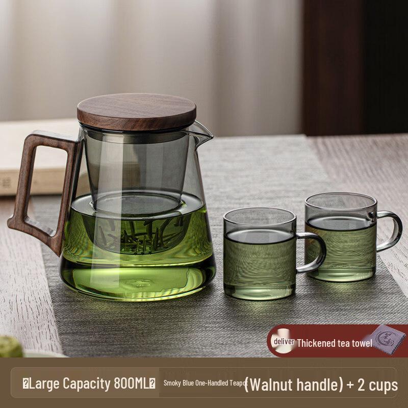 ZISIZ Heat-Resistant Glass Teapot