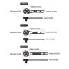 Road Bicycles Computer Mount Adjustable Out Fronts Bike Extension Bracket Light Stands Bike Computer Mount Adapters Base