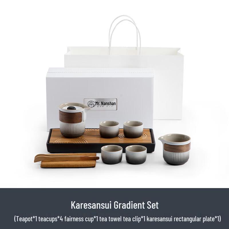 Nanshan Zen Gradient Ceramic Tea Set