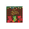 Christmas Floor Mat Crystal Velvet Porch Dustproof and Wear-Resistant Doormat Holiday Decorative Mat  Home Decor