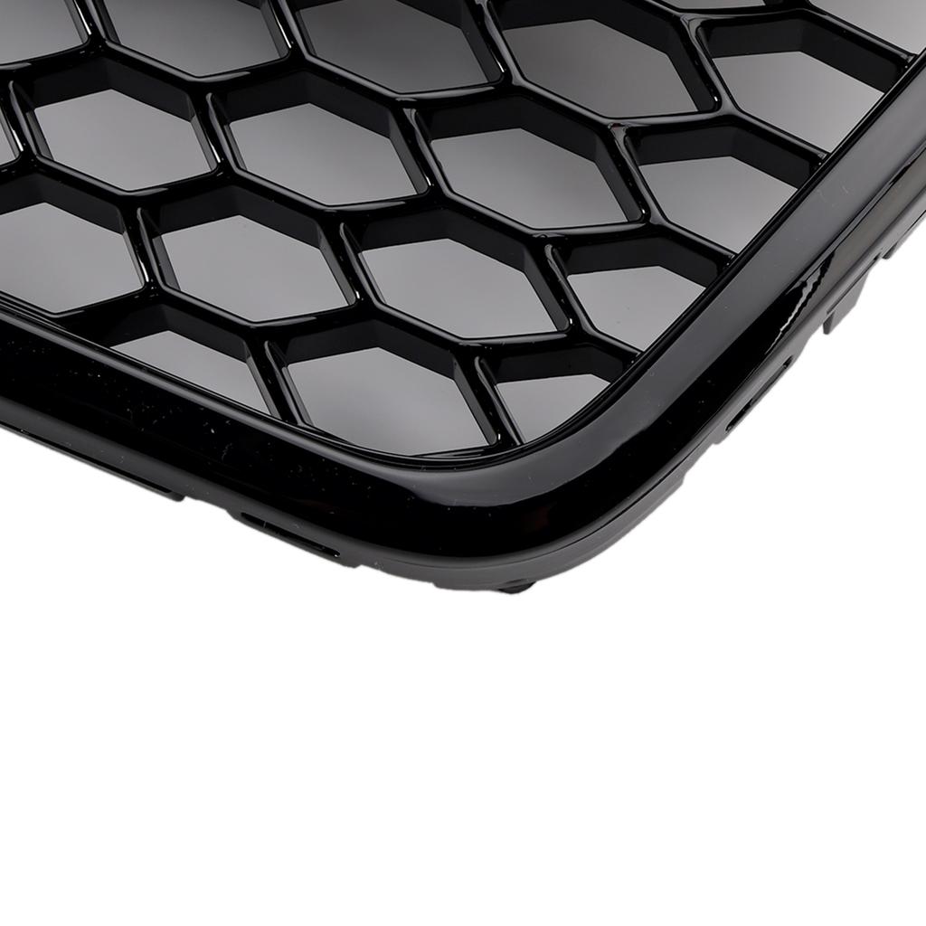 Schwarzer Wabengrill für die Frontstoßstange, passend für Audi A6 C6 (2004–2008, Vor-Facelift).