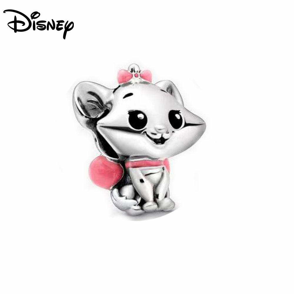925 Silver Pendant Mickey Winnie Cute Series Charms Beads Fit Bracelet Necklace Women DIY Festival Luxury Jewelry Gifts