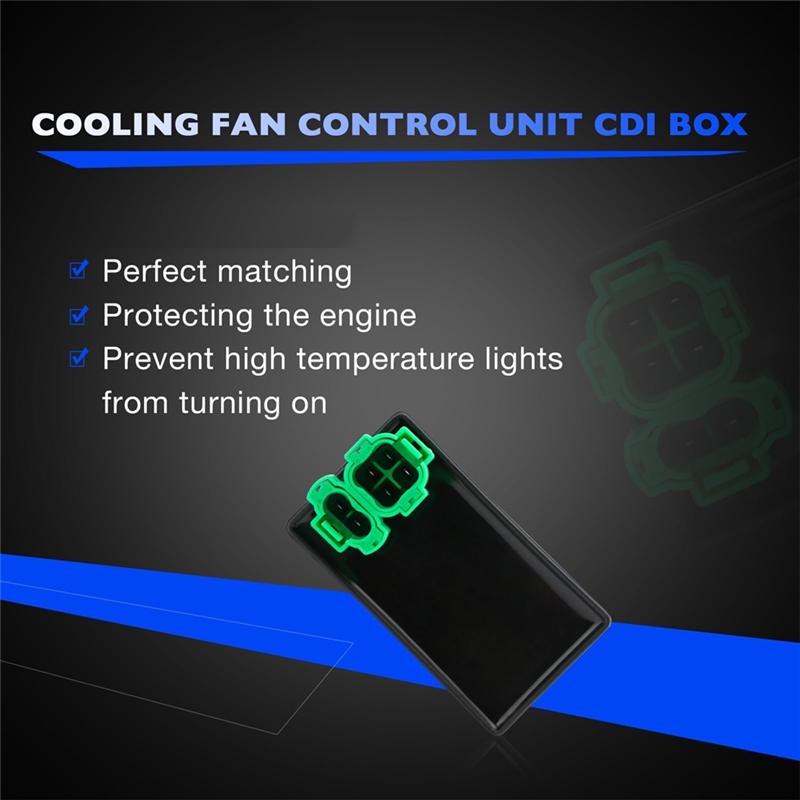 Ac29-Cooling Fan Control Unit CDI Box 38710-HM7-004 For Honda TRX400FW TRX450ES FE FM S 38710HM7004 Cooling Fan Controller