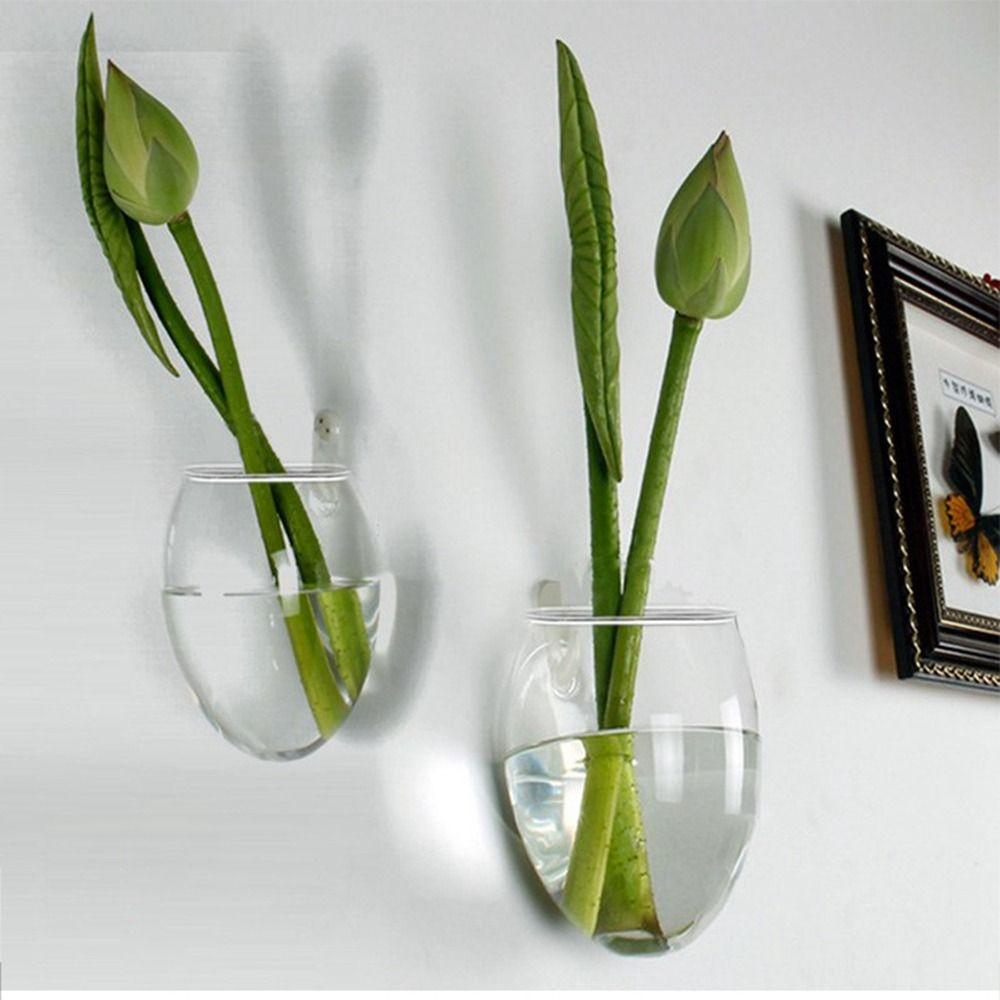 Purify House Glass Crafts Hydroponic Plants Hydroponic Vase Plant Container Flower Vase Flower Pot