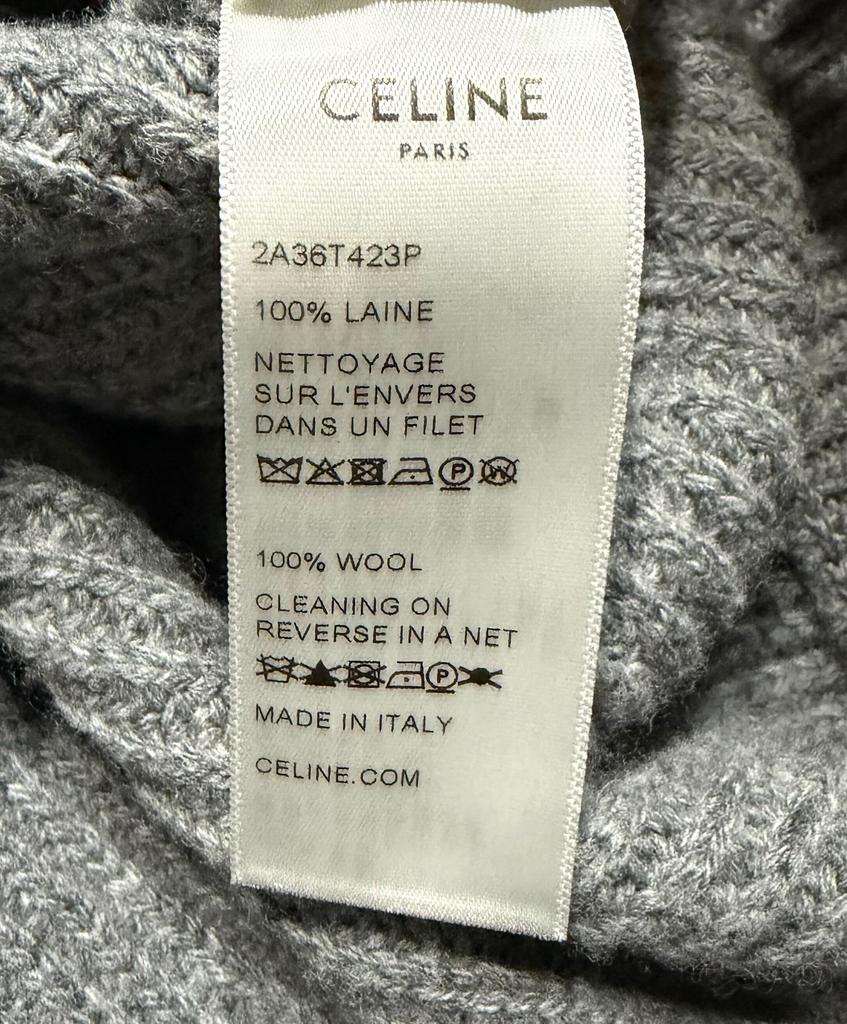 Used CELINE 2A36T423PParker gray Women