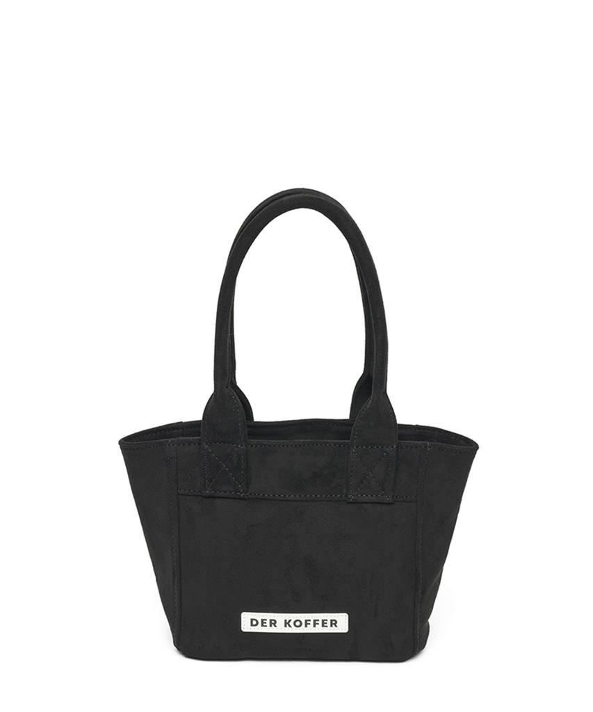 Der Koffer Shopper Suede [Black]_Mini