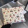 Kawaii Sanrio Hello Kitty Large Capacity Women'S Cosmetic Bags Cute Kt Cat Storage Bag With Zipper Female Travel Clutch Bag