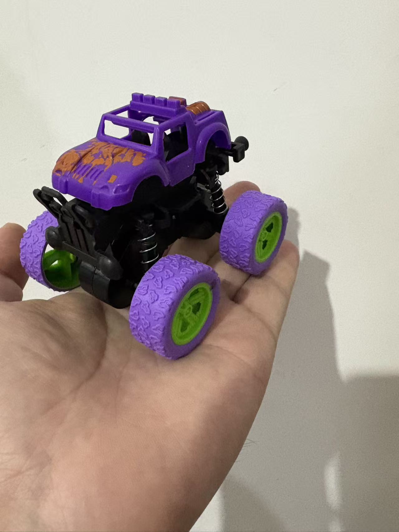 High-Quality 1Pcs Four-Wheel High-Quality Drive Inertial Shatter-Proof Construction set High-Quality For High-Quality Boy High-Quality Toy
