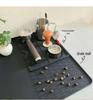 Coffee Machine Anti-Slip Silicone Mat: Bar Counter Mat, Draining Mat, Cocktail Strainer, Heat Insulator, Coaster, Tamper Mat.