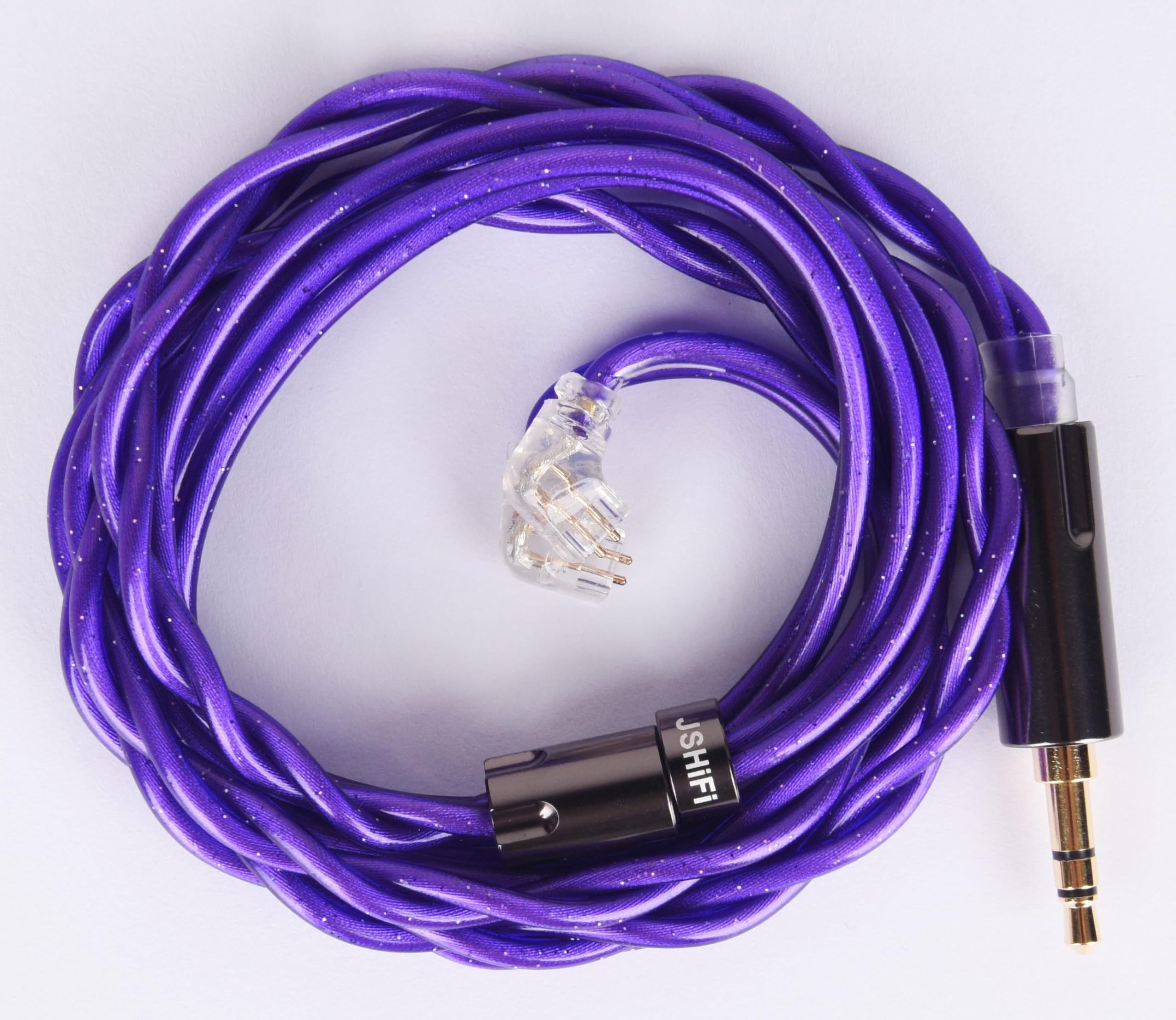 

Stereo Alloy Furukawa Copper Coaxial Wire Earphone Upgrade Cable Chinese QDC Earphone Replacement Cable [JSHiFi-Starship] QDC3.5mm Re-Cable 3.5mm