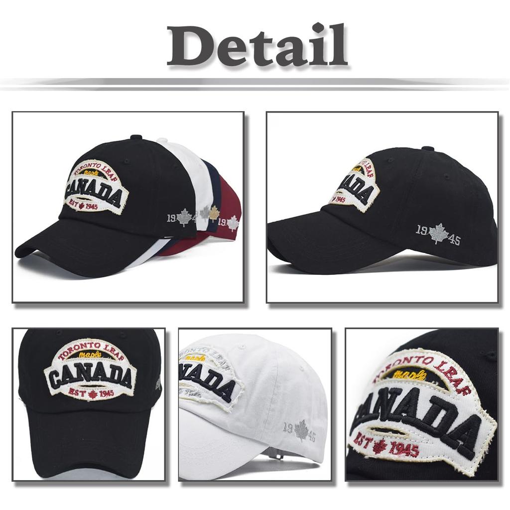 Baseball CZA427 [White Fang] Hat, Cap, Cap, Cotton, Embroidered, Casual, Logo, Stylish, Sports, Men's, Women's, (White)