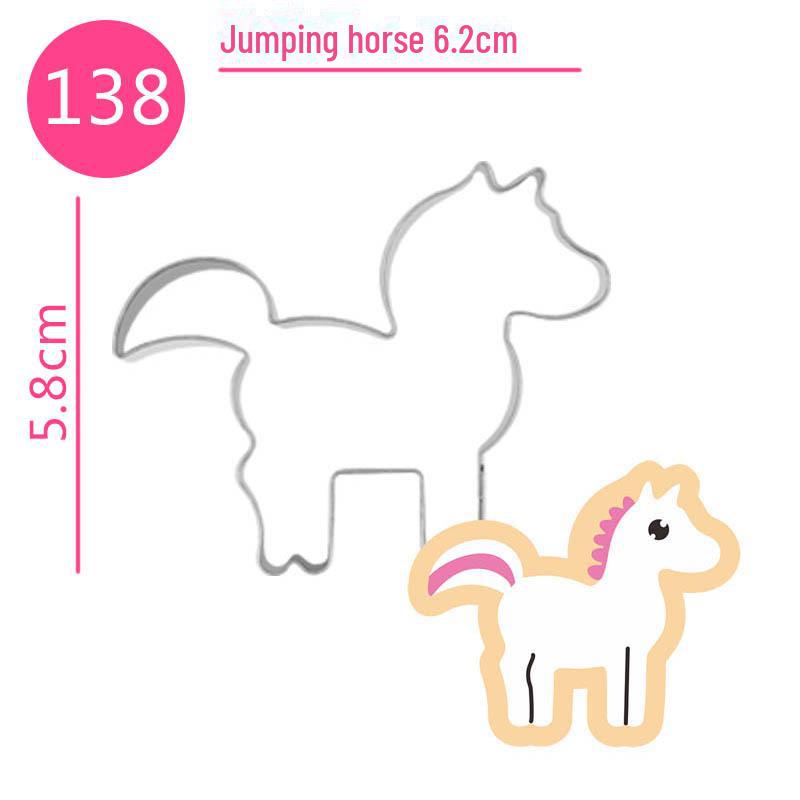 

Набор форм для печенья и помадки из нержавеющей стали - дизайны слона и жирафа