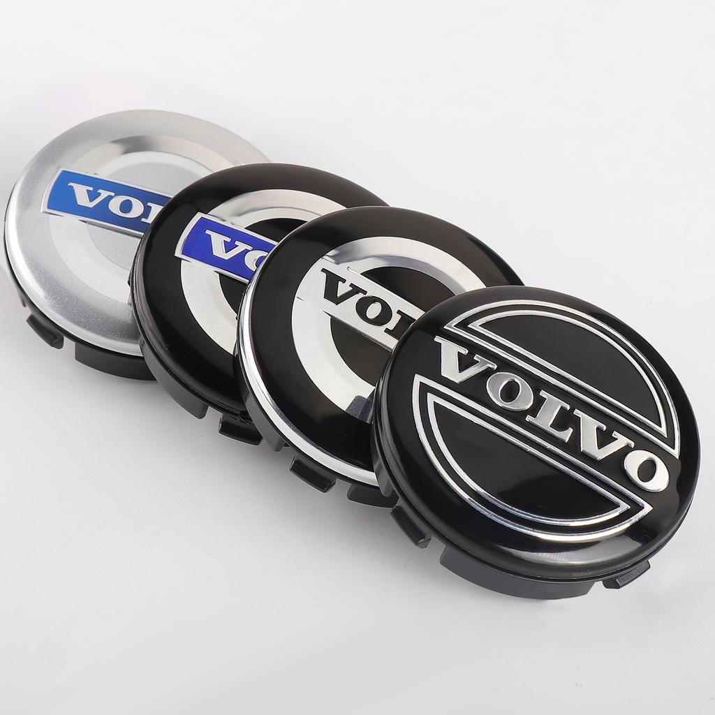 64MM 4KS Originální středová krytka kola auta Znak na střed kola pro Volvo Rdesign T6 AWD C30 C70 S40 S60 S70 S80 S90 V40 V50 V60 V70 V90