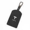 TCFJN1 1Pcs Suede Car Smart Remote Key Card Case Cover Protector Shell Holder Auto Keychain Accessories For Tesla Model 3 Model Y 2020