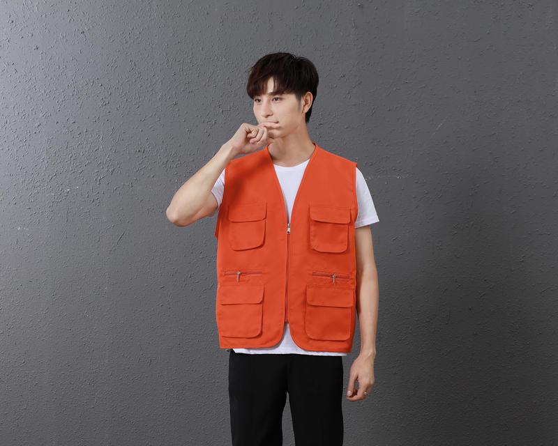 Individuelle Logo Mehrfach-Taschen Freiwilligenweste für Gemeinschafts- und Foto-Veranstaltungen