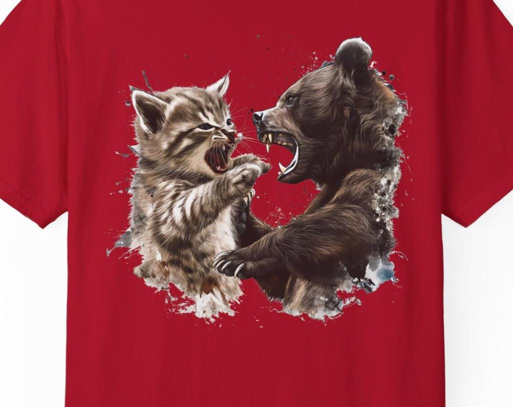 Roaring Kitty vs. The Bears Tee, Stock Market Shirt, Wall Street Shirt, Finance Gift, Investor T-shirt, Gamestop, AMC, Stonks