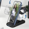 Multiple Gadget Energy Hub Simultaneous Wireless Energy Foldable Compact Designs For Smartphones Smartwatches Earphones