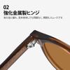 [FEISEDY] Polarized Sunglasses TR90 Stylish Popular TAC Polarized Driving Fishing Hiking Travel UV400 UV Protection Fashion Unisex B1352