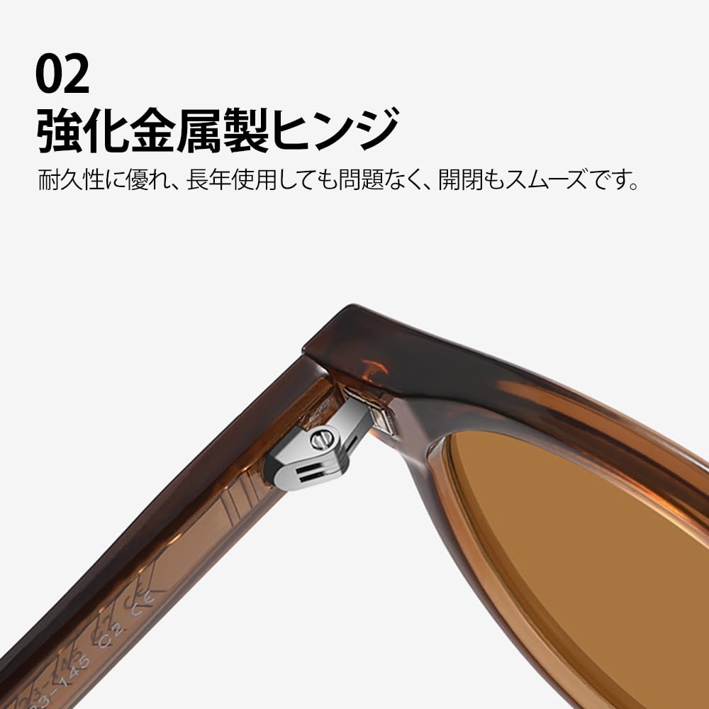 [FEISEDY] Polarized Sunglasses TR90 Stylish Popular TAC Polarized Driving Fishing Hiking Travel UV400 UV Protection Fashion Unisex B1352