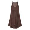 2025 European & American Style Sleeveless Backless Chiffon Long Dress - French-Inspired Spring Fashion