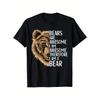 Europäische Größen Bear Apparel Herren Damen Jungen Mädchen Grizzlybär Grafik-T-Shirt - Bären Sind Toll Wildtier-Design