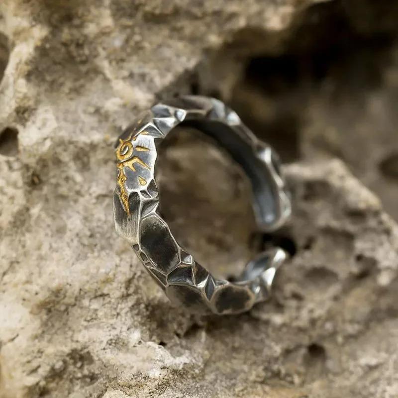 Vintage Flame Fire Stainless Steel Ring for Men Women Punk Gothic Edgy  Rock Hiphop Cosplay Accessories Unisex Gift
