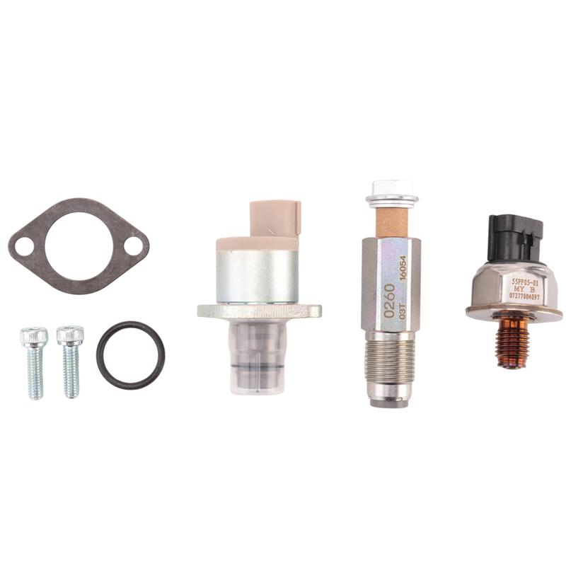 ABNE-For FORD TRANSIT MK7 2.2 2.4 3.2 TDCi HDi FUEL PUMP VALVE HIGH PRESSURE SENSOR 294009-0260 + 6C1Q-9H321-AB + 55PP05-01