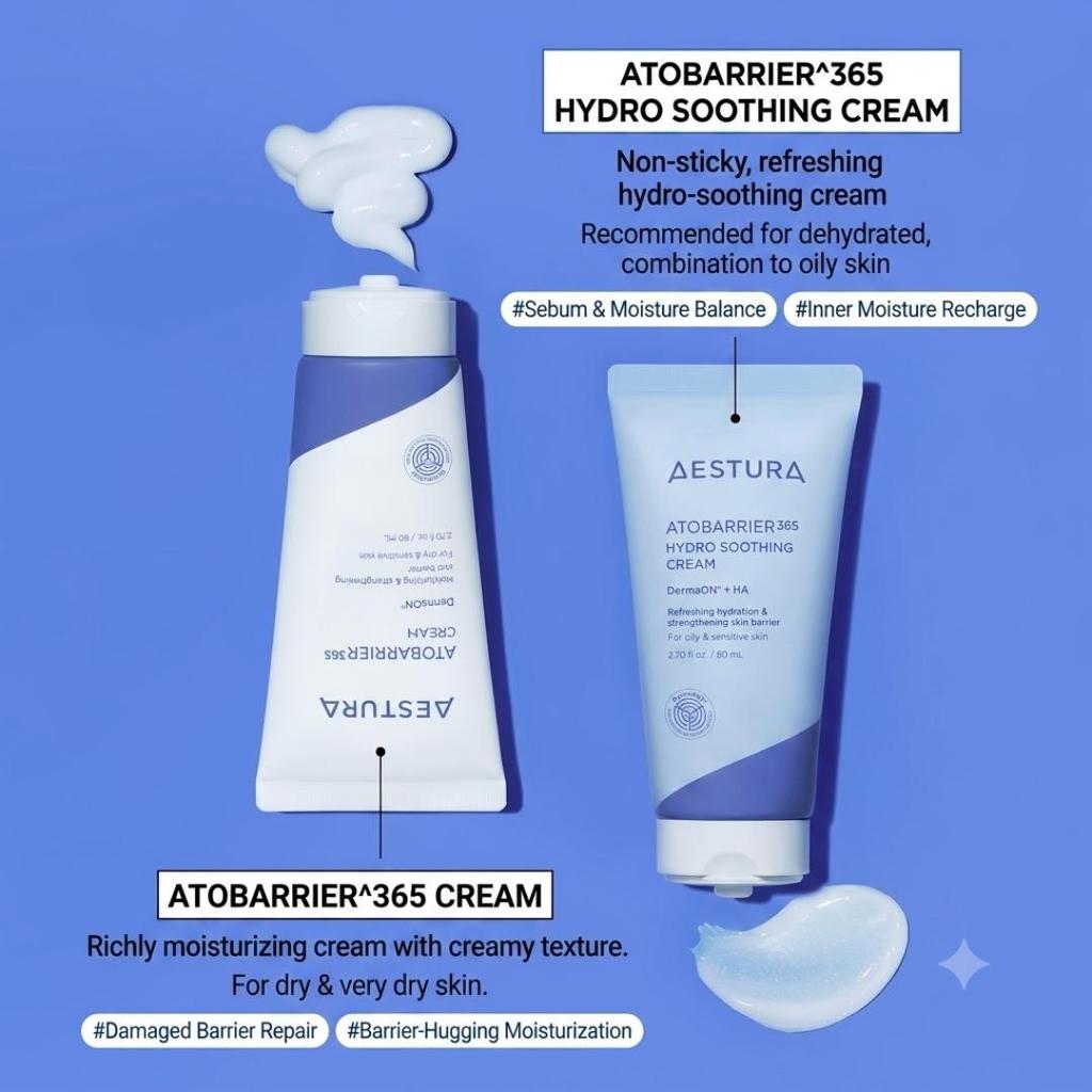 Aestura Ato Barrier 365 Cream Moisturizer 80ml