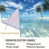 Tropical Beach Ocean Tapestry, Palm Tree Seascape Background Cloth, Summer Wall Decor