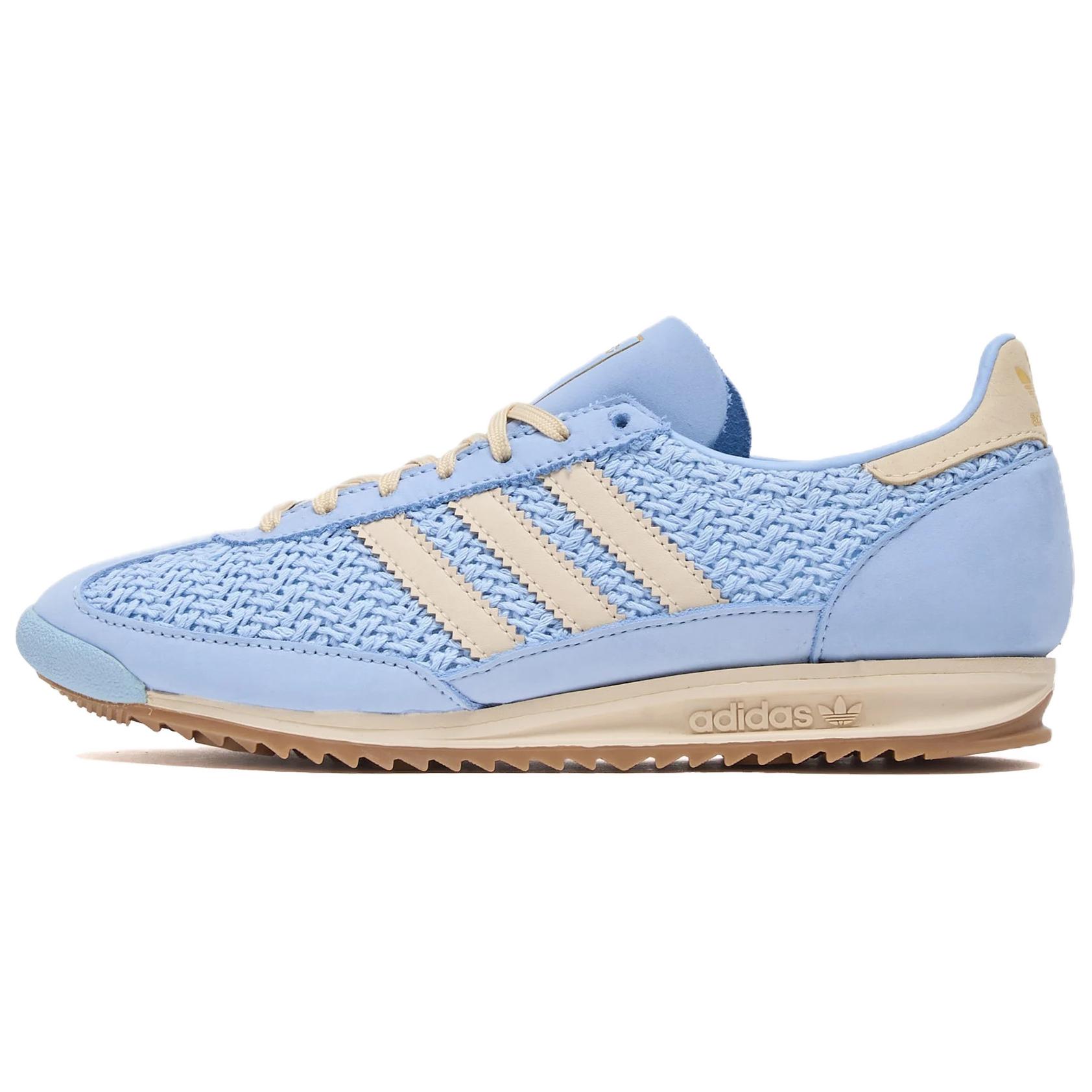 

Adidas SL72 OG Crochet Pack - Clear Sky Женские кроссовки Синий Песочно-слоистый Кремово-белый JR4230 35⅔