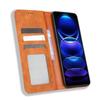 Wallet Case for Xiaomi POCO X5 5G Strong Magnetic Flip Wallet Case with Kickstand & Card Slots - 360 Shockproof Protection