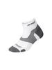 [2XU] Unisex Vector Light Cushion 1/4 Crew Socks White_UA5047EWHT-GRY