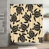 Seascape Turtle Pattern Shower Curtain Waterproof Fabric Decorative Liner for Bathrooms In Multiple Sizes