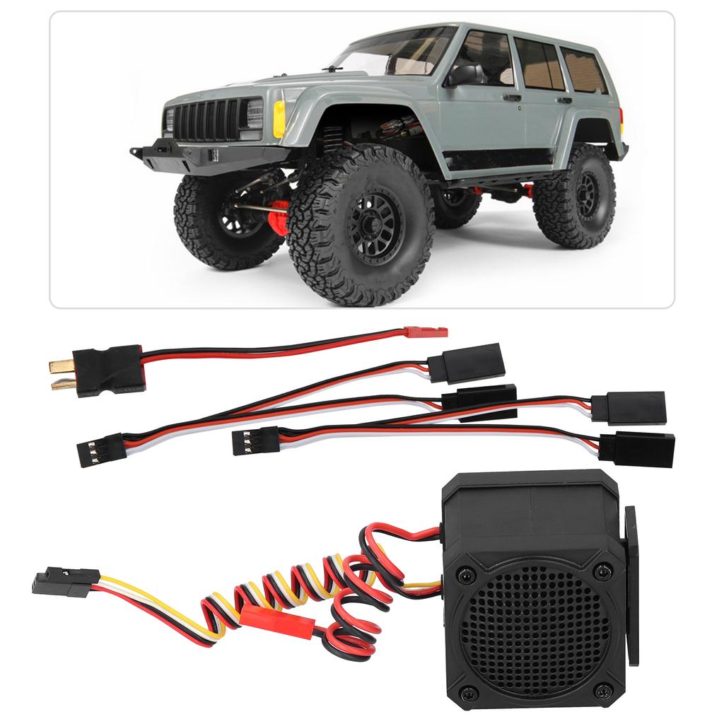 Engine Sound Simulator 10 Sound Effect Spare Parts Accessory for RC Car Model
