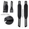 2 Pair Exercise Bike Pedal Straps Adjustable Length Universal Pedal Strap Fits Most Exercise Bikes Bicycles Cycles For Home Gym