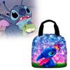 Stitch Lunch Cartoon Bag Oxford Insulated Lunchbox Aluminium Foil Bags Picnic