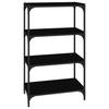 VidaXL Bookcase Black 60x33x100 Cm Engineered Wood and Steel 819327