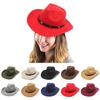 Lightweight Cowgirl Hat with Alloy Rivet Woman Ladies Cowboy Hat Party Western Style Hat Winter Outdoor Sunproof Hat