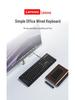 Lenovo Slim Ergonomic USB Keyboard with Micro-Arc Keycaps