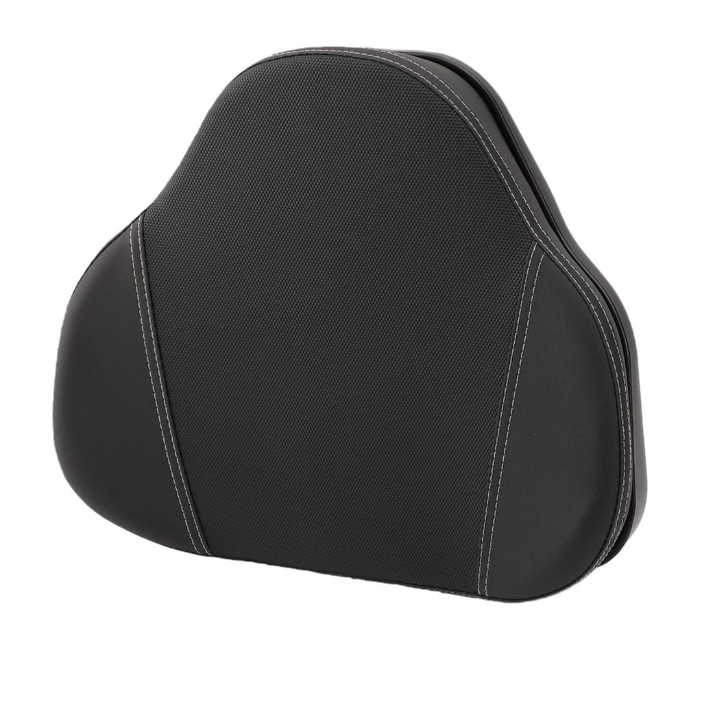 Motorcycle Rear Backrest Soft PU Leather Foam Universal Passenger Back Support Backrest for ATV Scooters Cruisers Mopeds