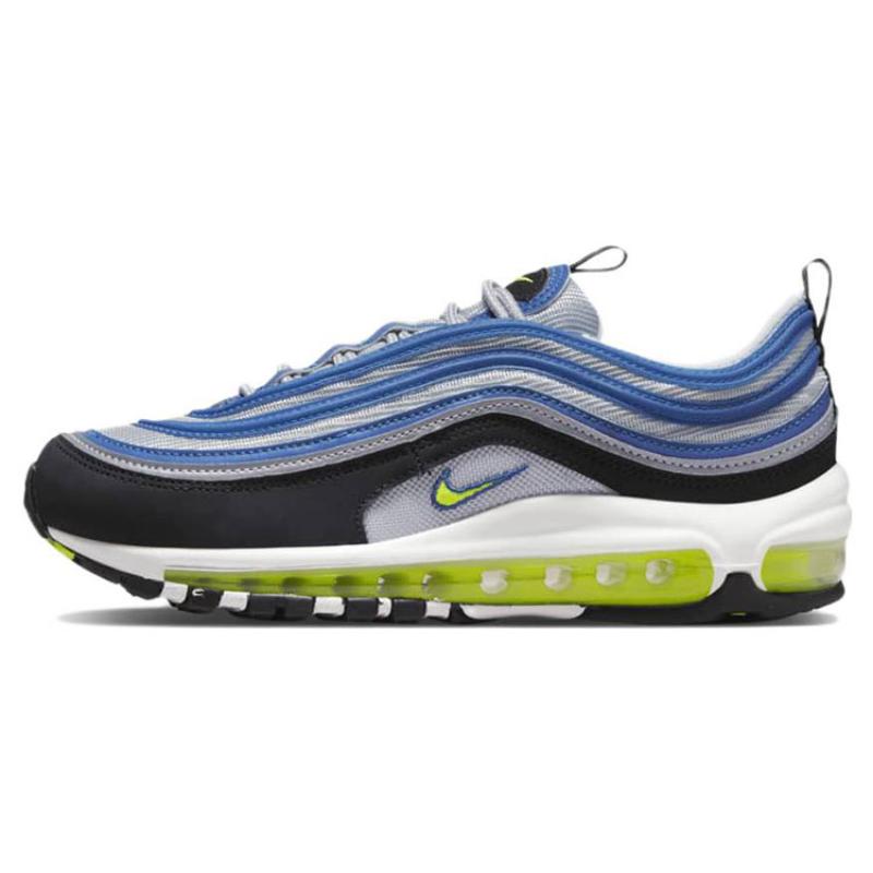 Nike Air Max 97 Og Atlantic Blue Voltage Yellow Women's Sneakers Casual Shoes DQ9131-400