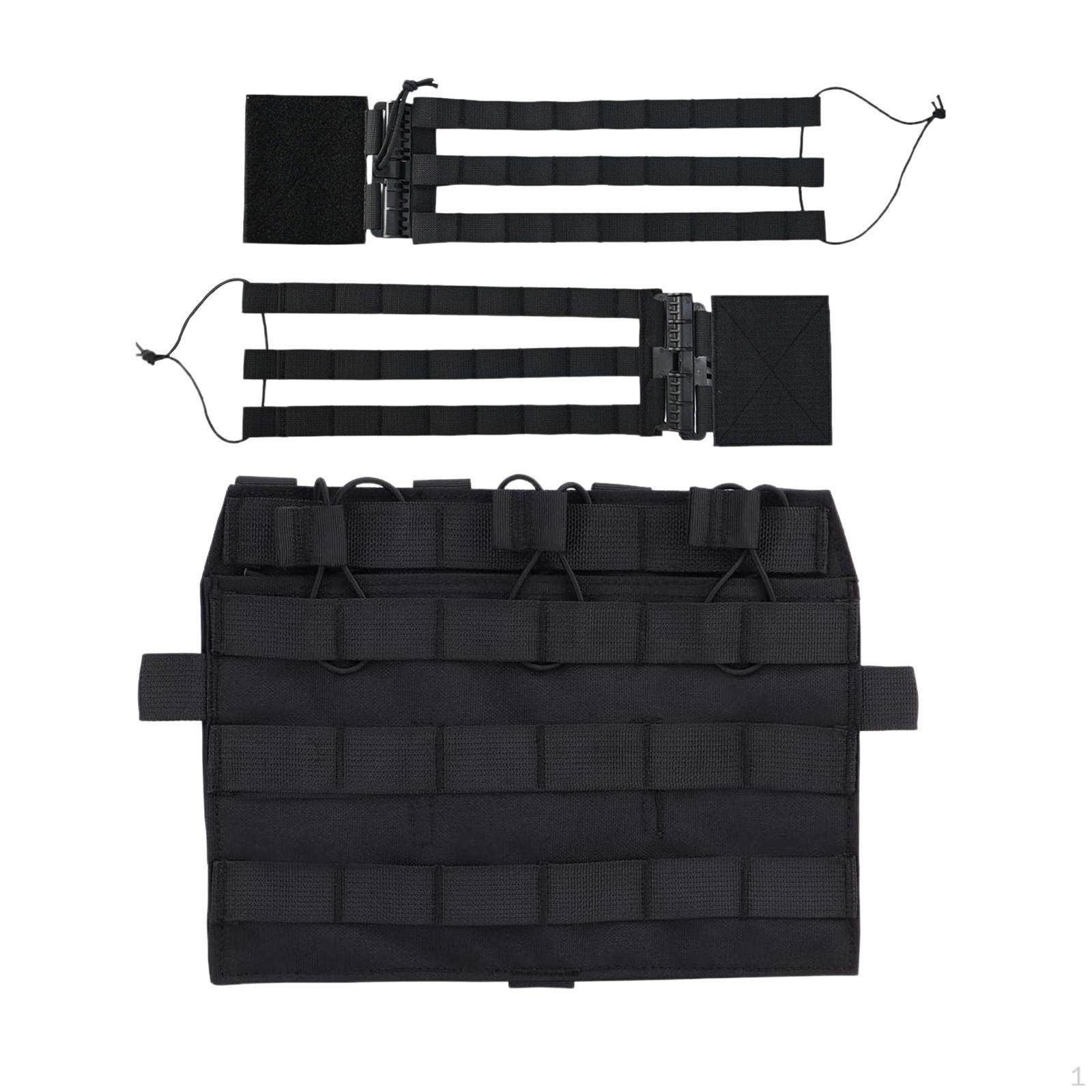 

Hunting Vest Front Pane Adults Portable Men Skeletal Mesh Cummerbund Strap green