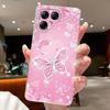 For Tecno Pova 7 Pro LJ8 Cases Pova7 Ultra LJ9 Neo LJ6 LJ7 Funda Flower Butterfly Phone Cover Soft Silicone Transparent TPU Case