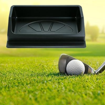 Golf Ball Tray Service Box Stable Portable Range Golfing Supplies Container for