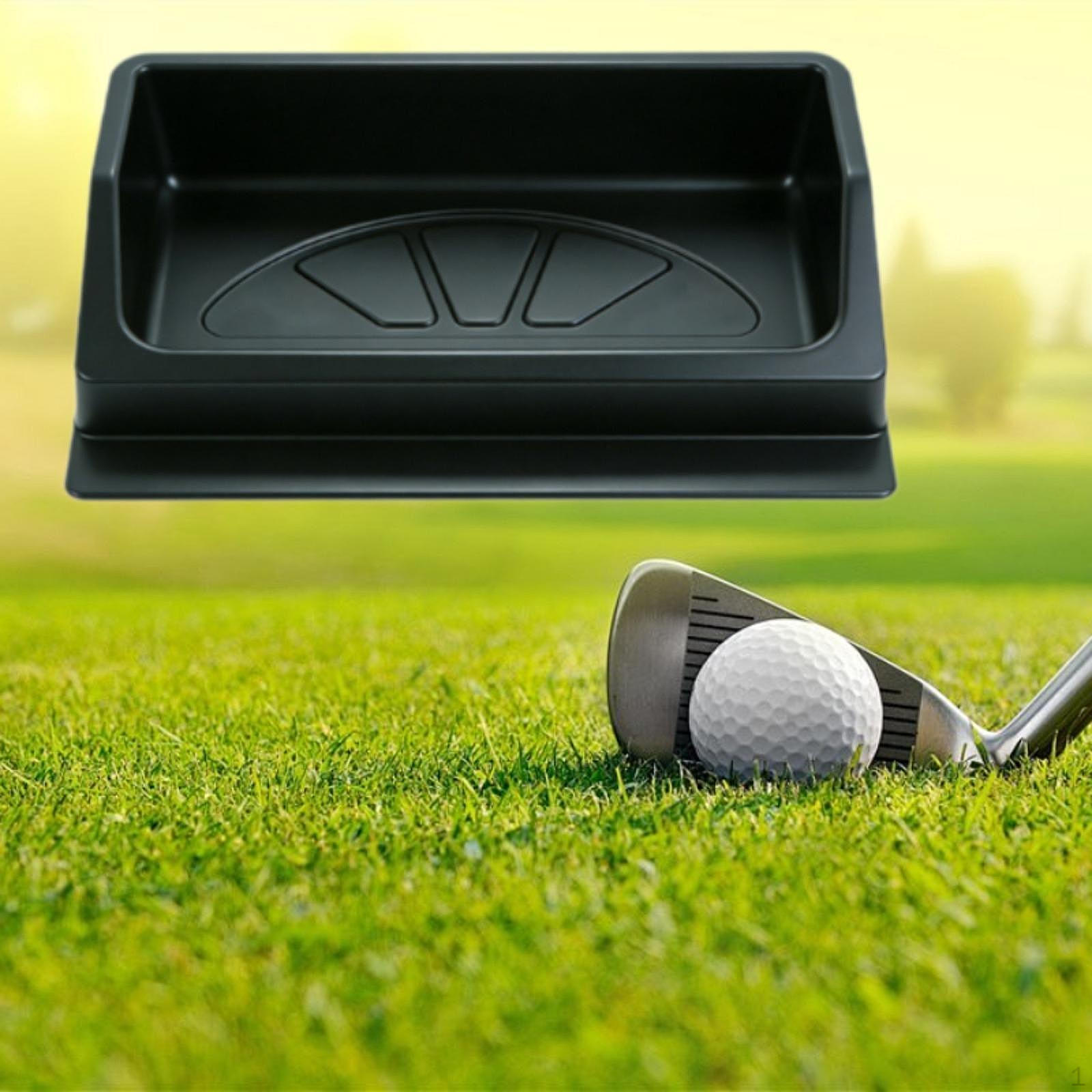 

Golf Ball Tray Service Box Stable Portable Range Golfing Supplies Container for