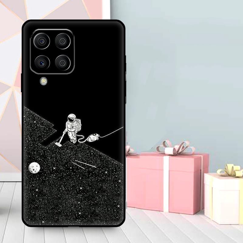Astronaut Stern Weltraum Hülle Für Samsung Galaxy M16 M31 M21 M13 M33 M53 M15 M35 M55 M36 M56 M12 M32 M52 M14 M34 M54