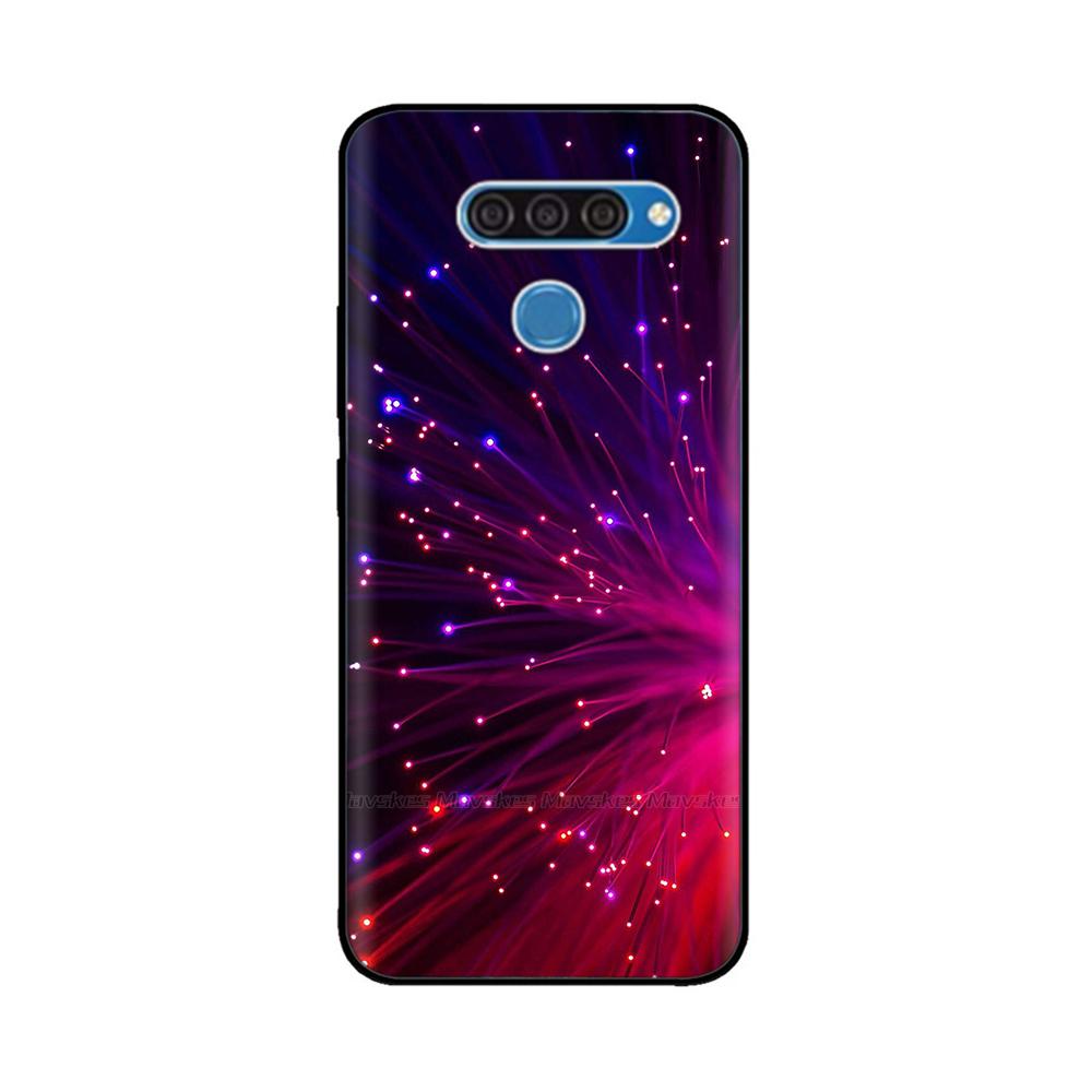 Pour coque LG V50 ThinQ 5G pour lg v50 thinq Housse Dessin Animé Silicone Antichoc TPU Souple Coque Arrière pour Fundas Coque de Téléphone LG V50 Capa