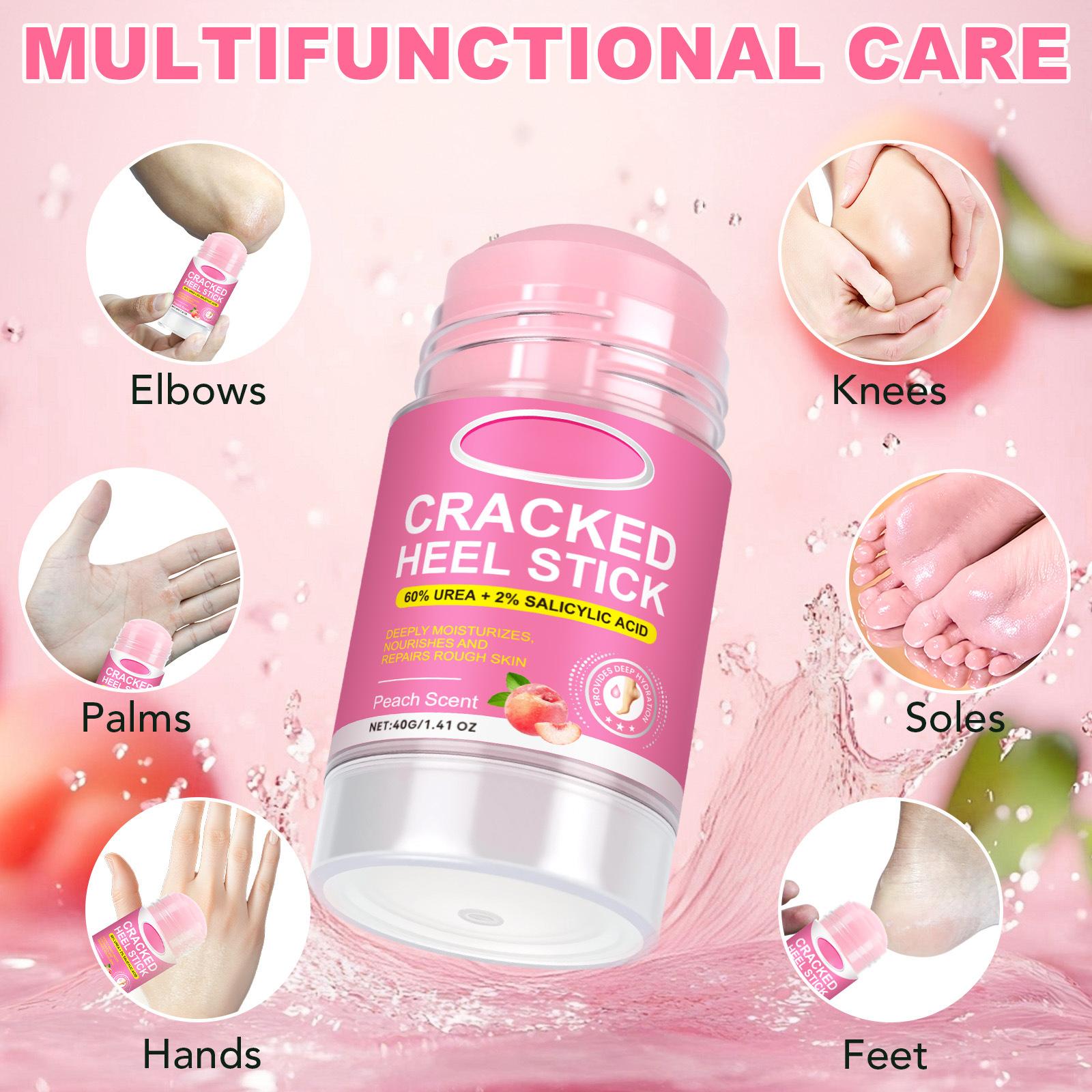 

Foot Care Stick 40g, Softening Exfoliating Moisturizing Cream Care Stick 40g One Size